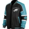 Buy Now Philadelphia Eagles Bomber Leather Jacket For Sale Men And Women