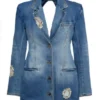 Buy Now Real Housewives of Beverly Hills Garcelle Beauvais Denim Blazer