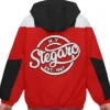 Buy Now Stegaro Red And Black Hooded Jacket For Men And Women