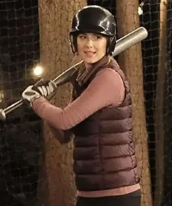 Buy Now Virgin River Melinda Monroe Brown Puffer Vest For Sale