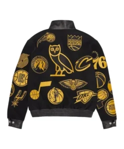Buy OVO NBA Jeff Hamilton Team Icons Varsity Jacket For Jacket For Men And Women