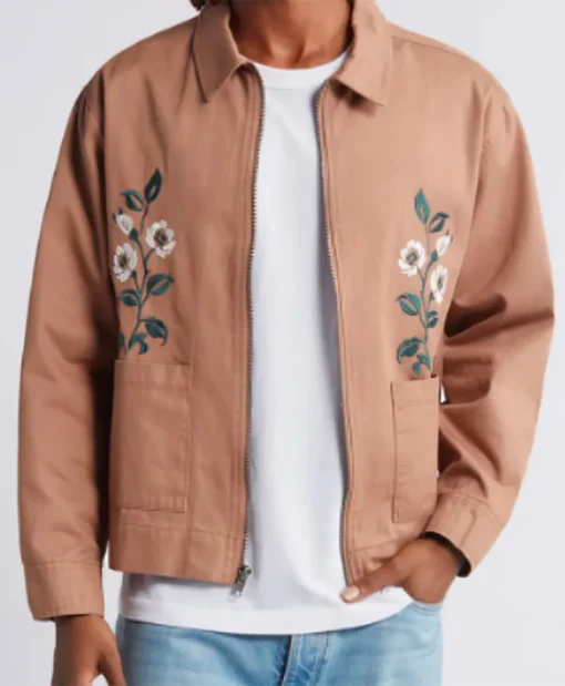 Buy Peyton Alex Smith All American Homecoming Season 03 Damon Sims Floral Embroidered Jacket For Unisex