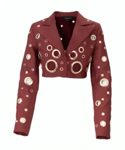 Buy Rain TV-Series Beauty In Black 2024 Amber Reign Smith Cropped Blazer For Unisex