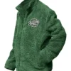 Buy Stegaro Green Sherpa Fur Jacket For Unisex