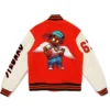 Buy Stegaro Orange And White Letterman Varsity Jacket For Men And Women