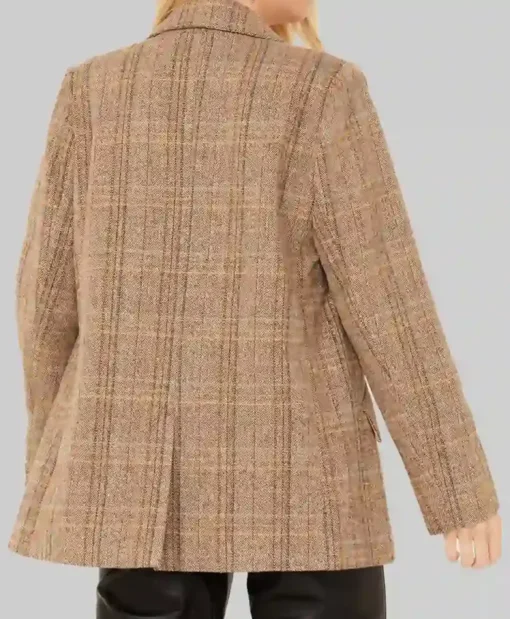 Cassandra Mitchell Murder in a Small Town Beige Blazer