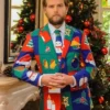 Christmas Vacation Men Style Suit Jacket