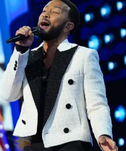 DNC 2024 John Legend White Blazer