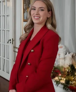 Debbie Macomber’s Joyful Mrs. Miracle Pascal Lamothe Kipnes Red Blazer