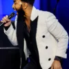 Democratic National Convention 2024 John Legend White Blazer For Men And Women