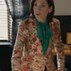 Elsbeth S02 Carrie Preston Floral Printed Blazer
