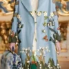 Emily in Paris Anna Galiena Floral Embroidered Coat