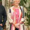 Great British Bake Off S15 Prue Leith Arrow Print Blazer