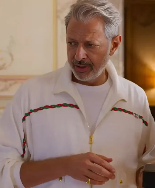 KAOS 24 Jeff Goldblum White Track Jacket