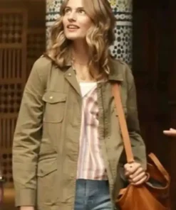 Lonely Planet Diana Silvers Cotton Green Jacket