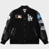 Los Angeles Dodgers Black Out Varsity Jacket