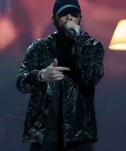 MTV Video Music Awards Eminem 2024 Black Jacket