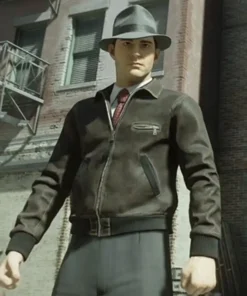 Mafia Definitive Edition Tommy Angelo Suede Jacket