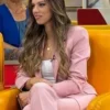 Manhã CM Ágata Rodrigues Pink Blazer