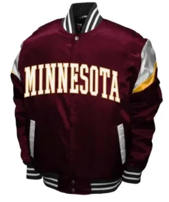 Minnesota Golden Gophers Power Maroon Varsity Jacket