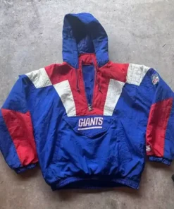 NFL New York Giants Starter Pro Line Hooded Jacket