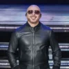 Pitbull Party After Dark Tour Black Bomber Jacket