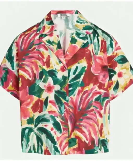 Plus Belle La Vie Belle Diane Dassigny Floral Shirt