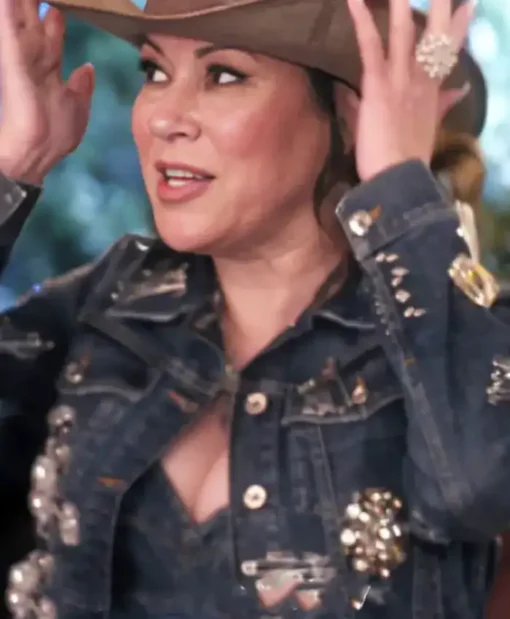 Real Housewives of Beverly Hills Jennifer Tilly Denim Jacket