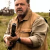 Russell Crowe Kraven The Hunter Brown Cotton Vest
