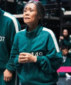 Squid Game S02 Jang Geum-ja Green Track Jacket