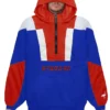 Stegaro Red And Blue Hooded Jacket