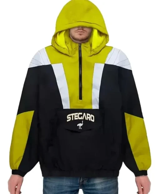 Stegaro Yellow And Black Jacket