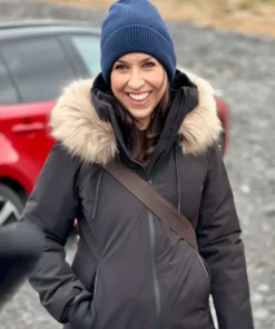 The Christmas Quest Stefanie Grey Parka Jacket