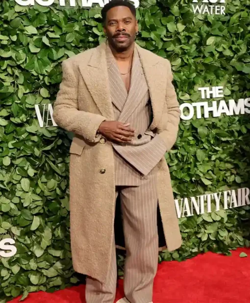The Gothams 34th Annual Film Awards Colman Domingo Beige Coat