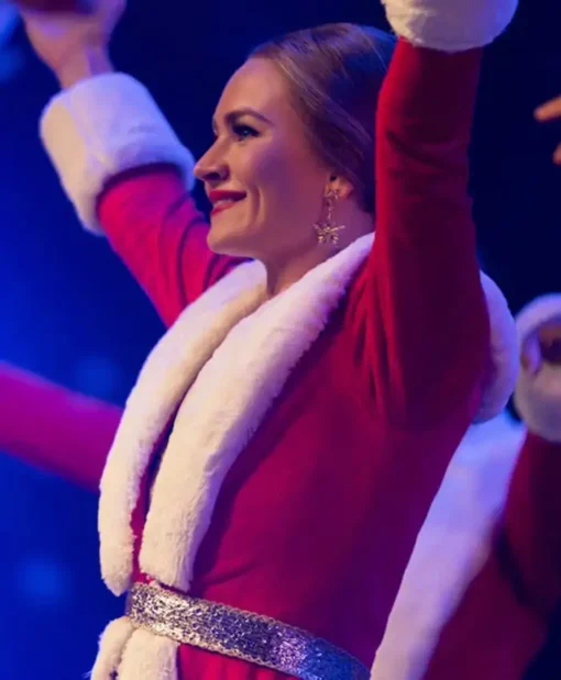 The Merry Gentlemen Christmas Britt Robertson Wool Coat
