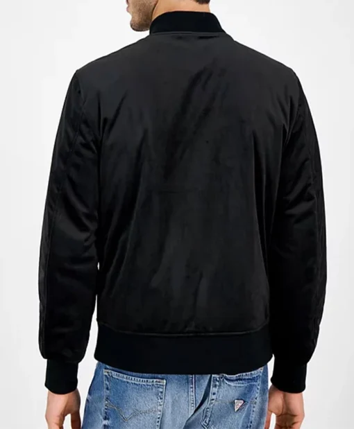 The Talk Akbar Embroidered Bomber Jacket