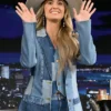 The Tonight Show Lainey Wilson Blue Denim Jacket