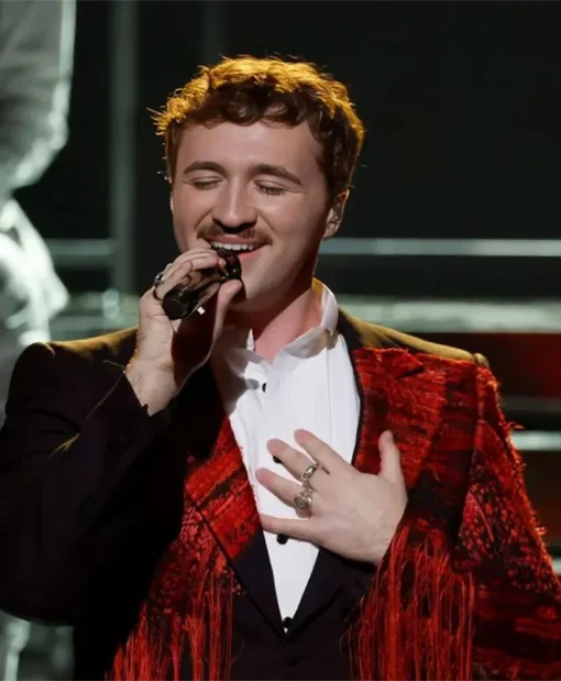 The Voice S26 Jeremy Beloate Fringe Blazer