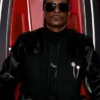 The Voice S26 Snoop Dogg Black Bomber Jacket