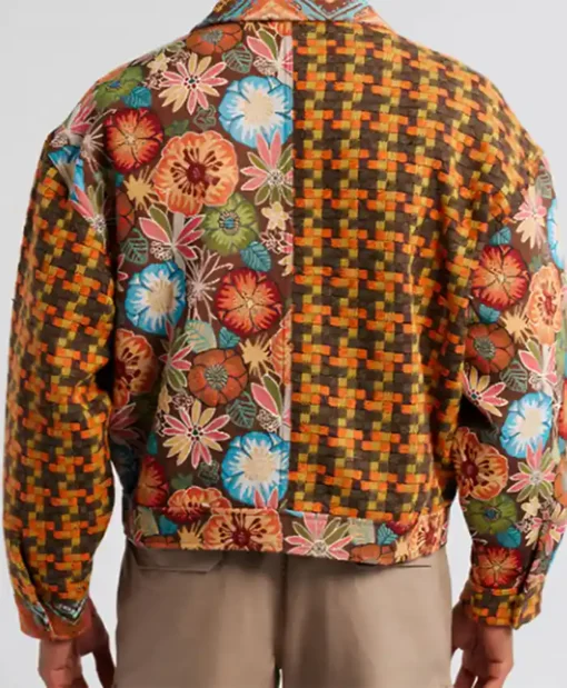 The Voice Season 26 Adam Bohanan Mix Print Patchwork Jacket