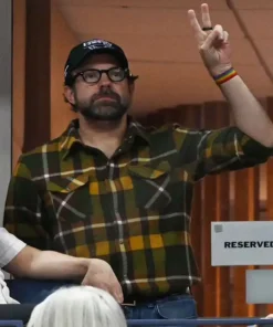 US Open Tennis Championships Jason Sudeikis Cotton Shirt