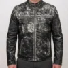 Shop Vintage Retro Distressed Antique Black Jacket