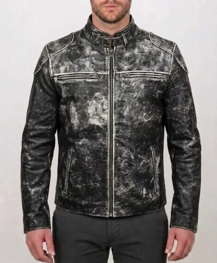 Shop Vintage Retro Distressed Antique Black Jacket