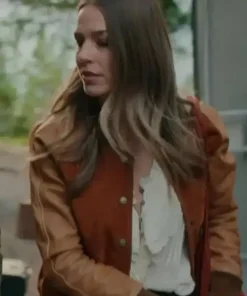 Virgin River Lark Brown Bomber Jacket