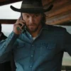 Yellowstone S05 Kayce Dutton Blue Denim Shirt