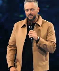 Your Friend Nate Bargatze Brown Jacket