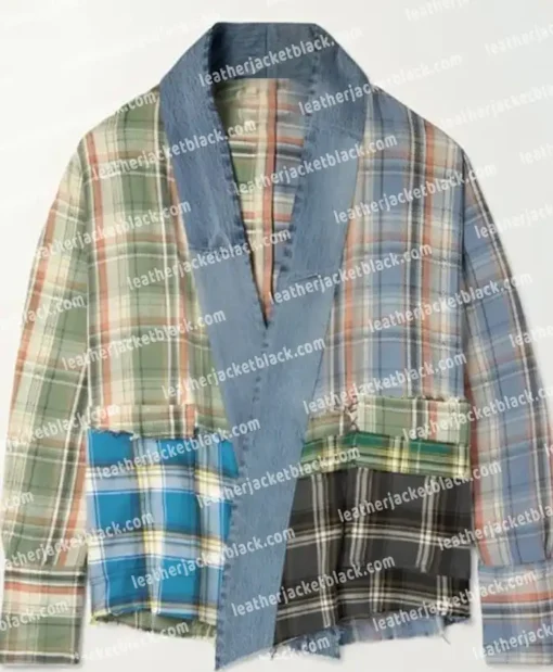 9-1-1 Aisha Hinds Plaid Jacket