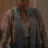 9-1-1 Aisha Hinds Plaid Jacket