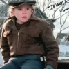 A Christmas Story Grover Dill Brown Wool Jacket