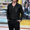 Aaron Taylor Johnson Classic Leather Jacket